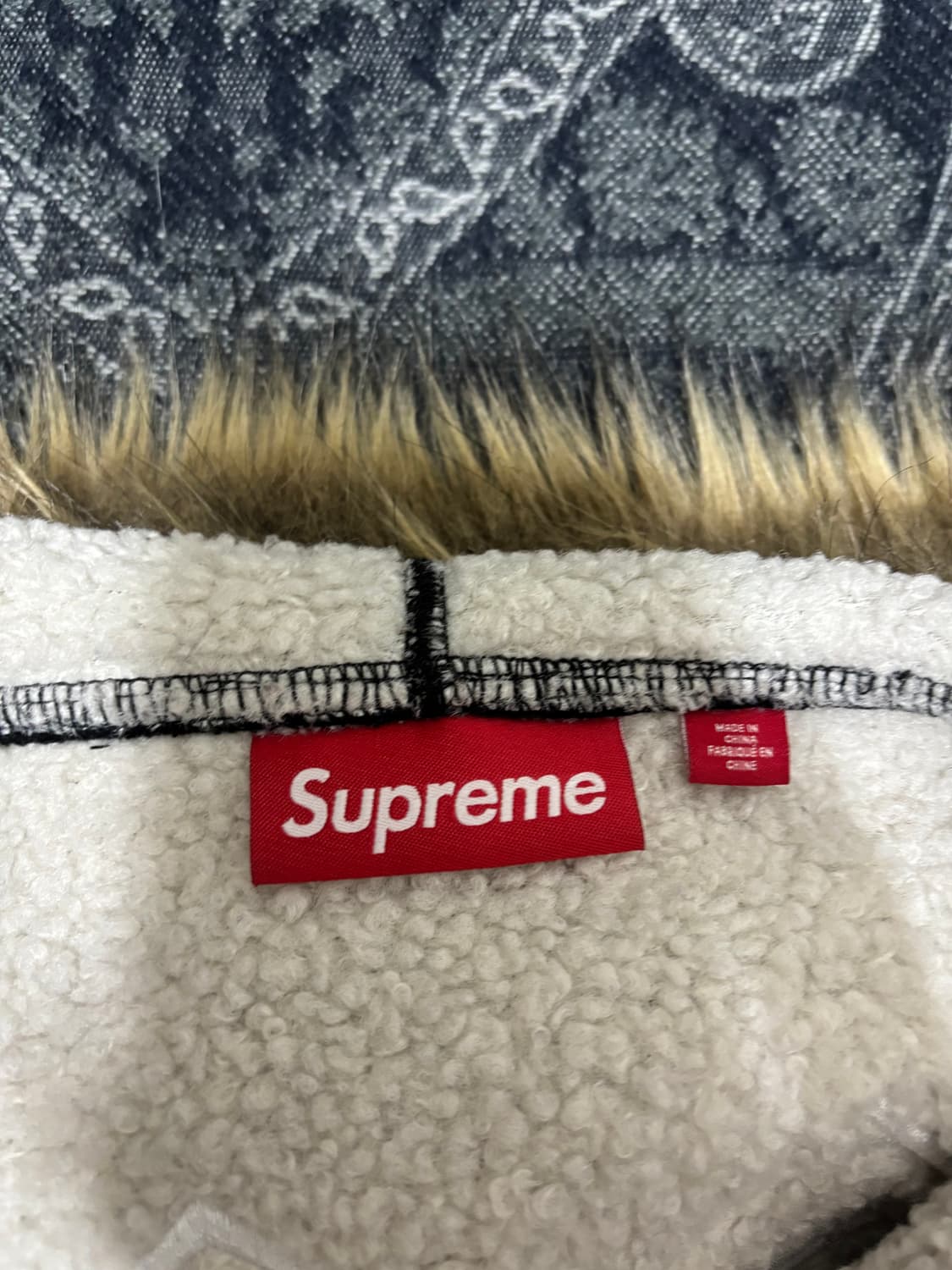 슈프림 포우 퍼 자켓 상품이미지3