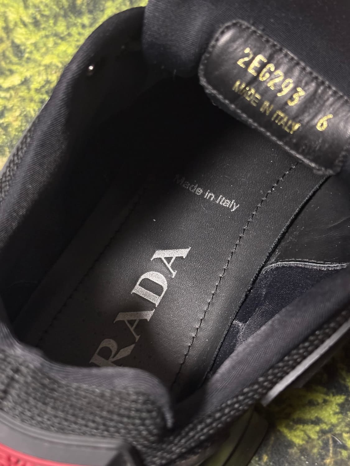 프라다 클라우드버스트 썬더 스니커즈 블랙/255-260사이즈 상품이미지4