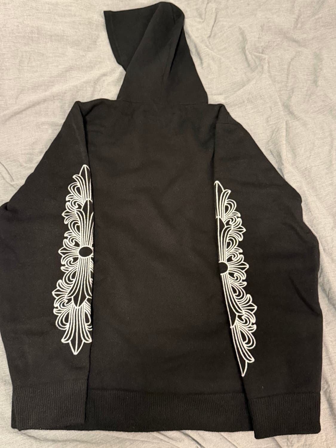 크롬하츠 플로랄 캐시미어 후드 상품이미지5