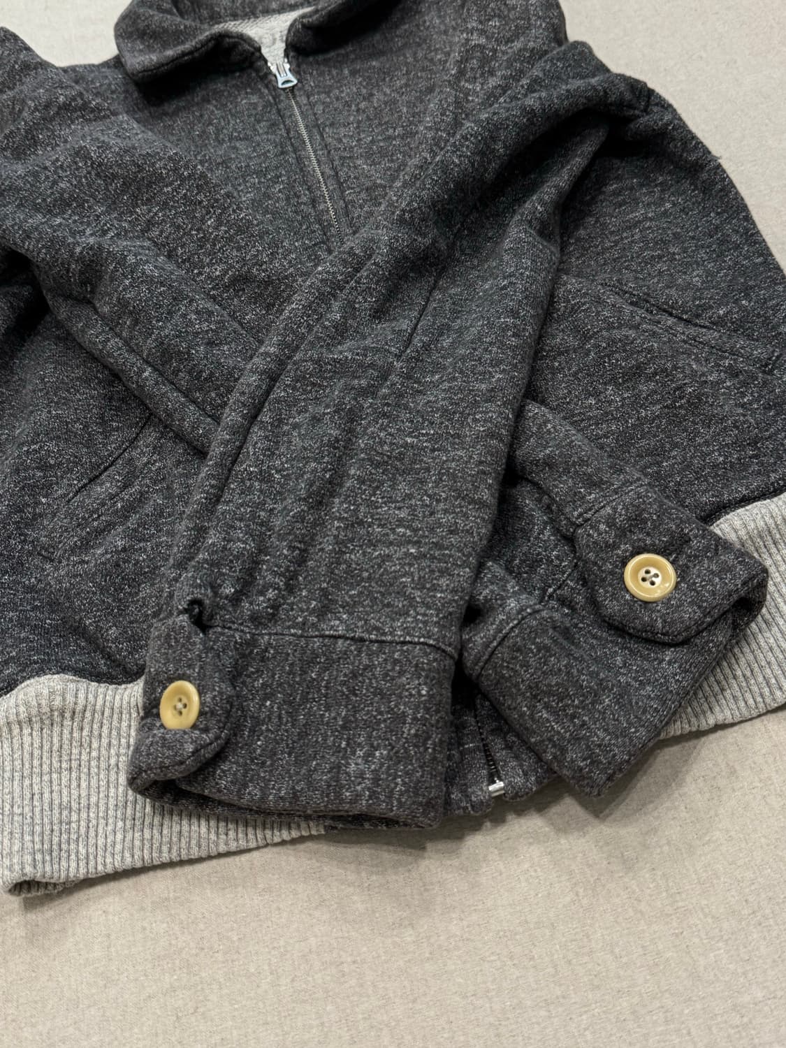 캐피탈 스웻 집업 자켓 상품이미지5