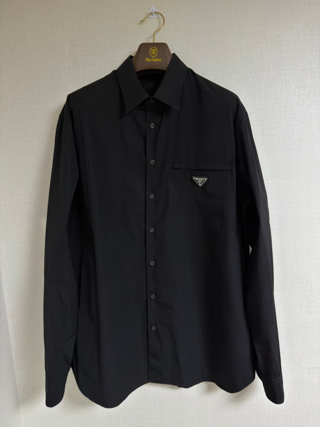 프라다 코튼 셔츠 블랙 L 상품이미지2