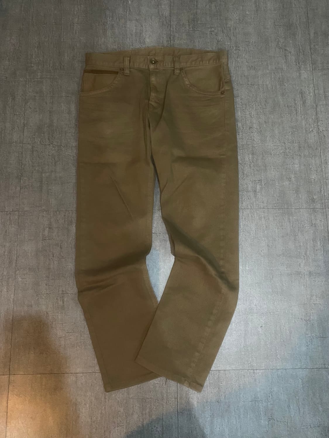 Edwin 에드윈 올드스쿨아메카지펑크y2k 웨스턴팬츠 브라운 상품이미지2