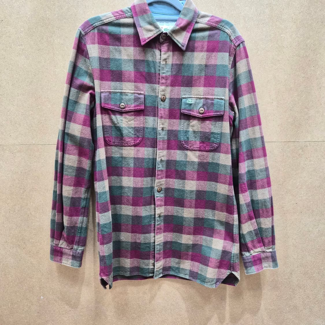 라코스테 플란넬 체크 셔츠 상품이미지2