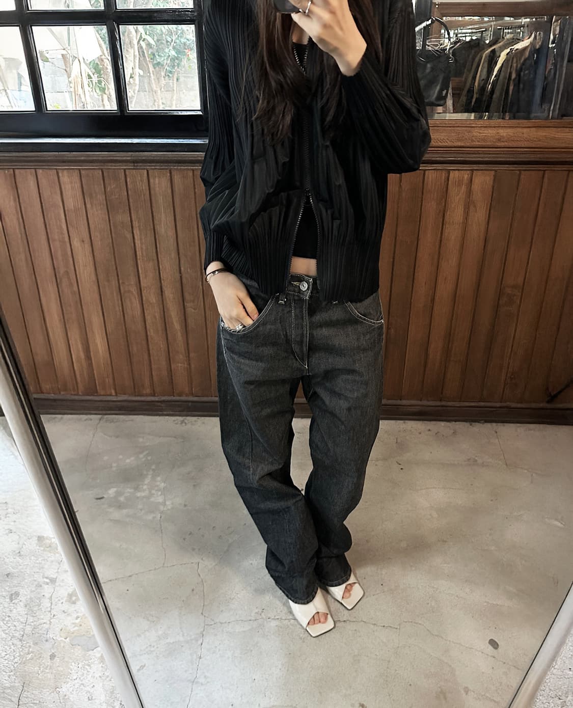 LEVI'S engineered 001 black w31 상품이미지1