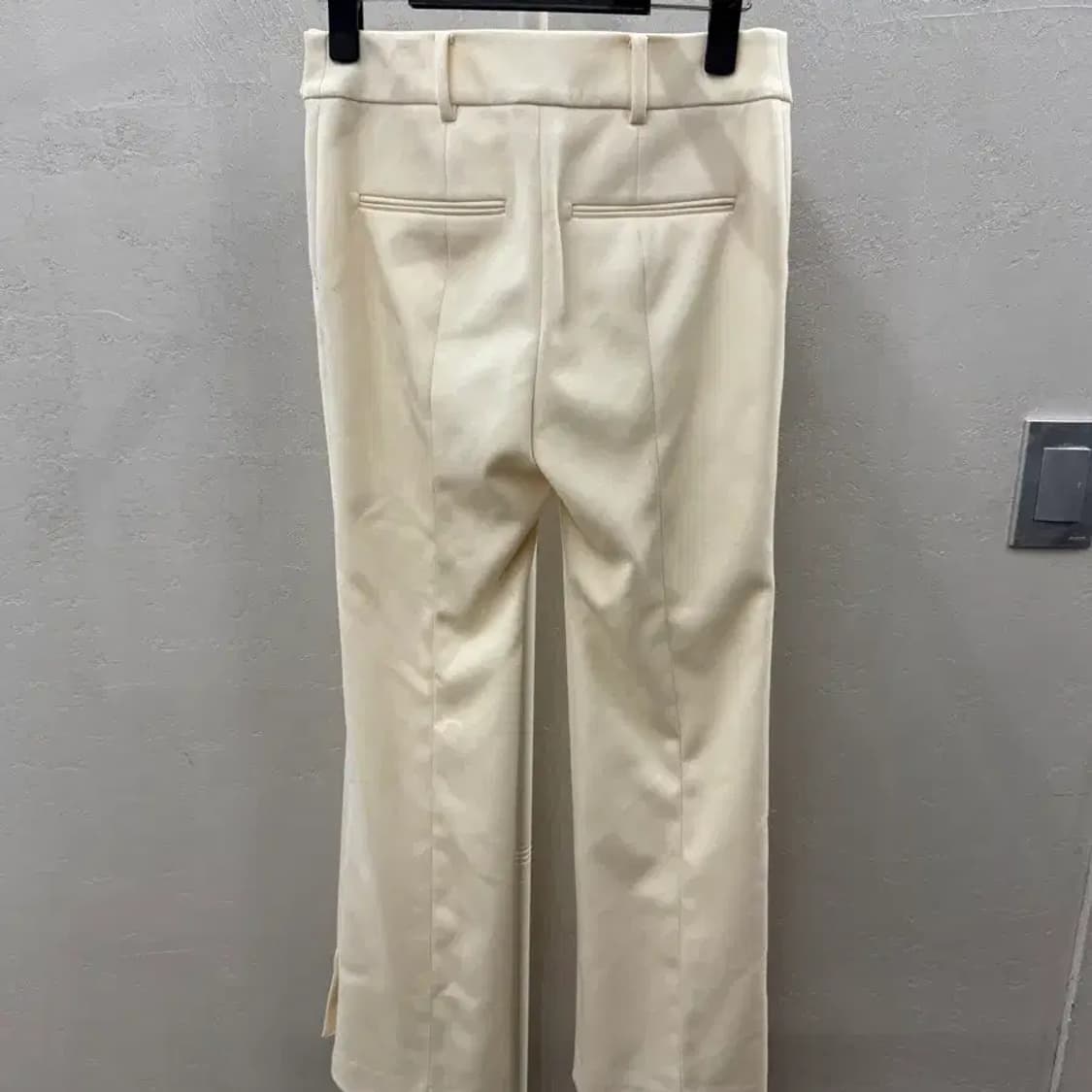 오브제 아이보리 부츠컷 팬츠 상품이미지6