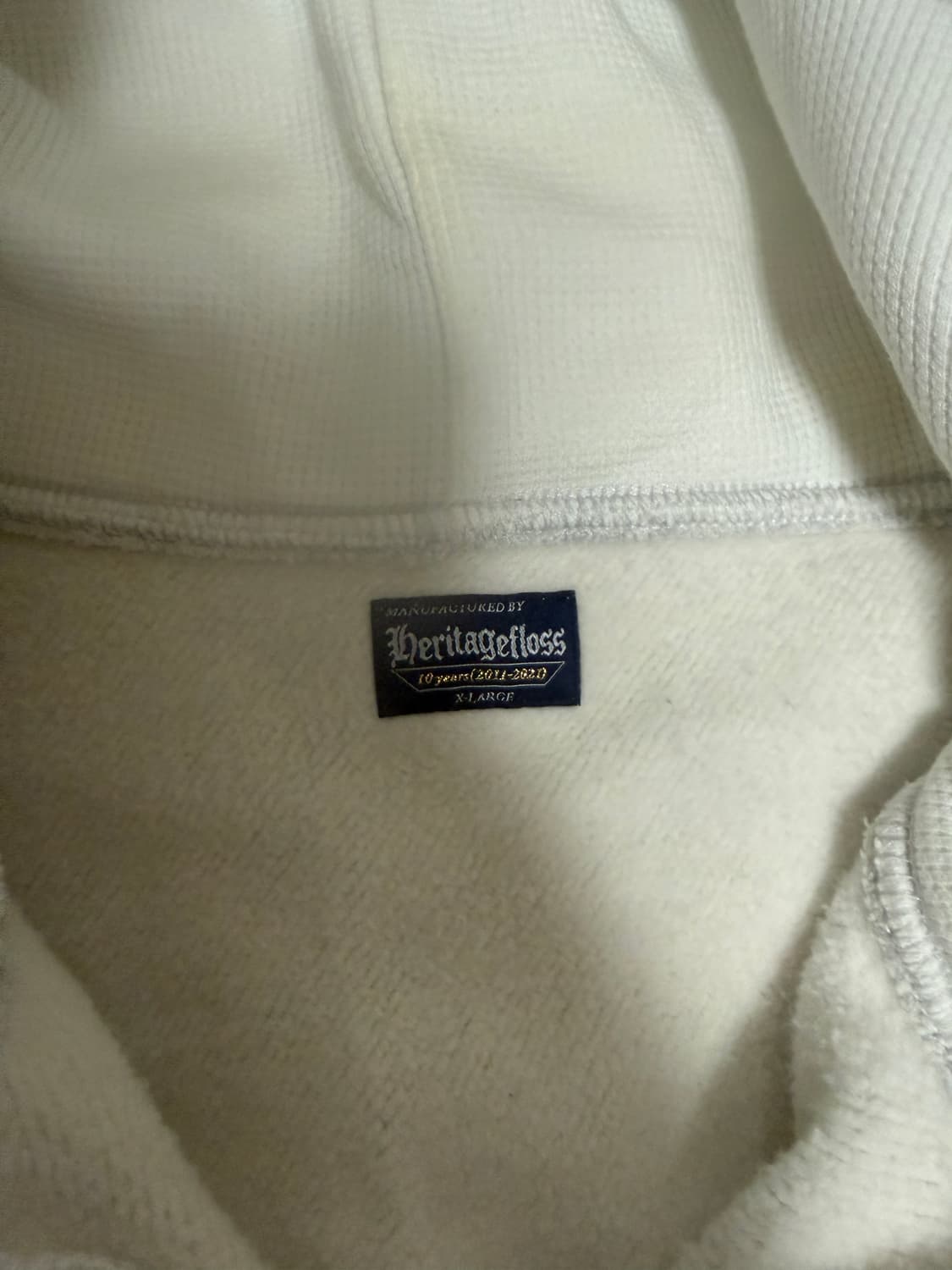 헤리티지플로스 투웨이 집업후디 XL 상품이미지3