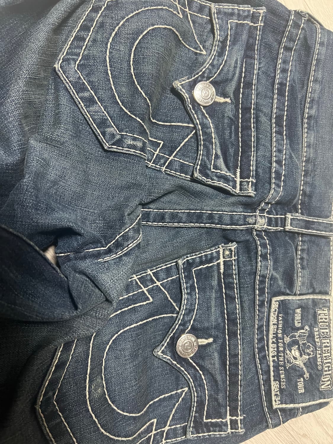 트루릴리전 데님팬츠 상품이미지1