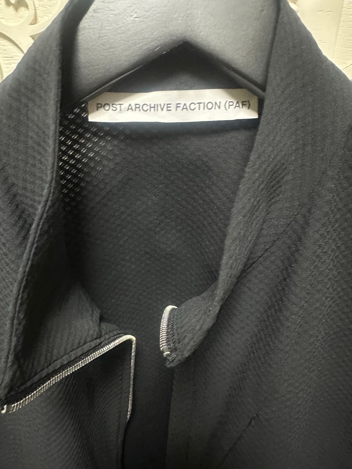 포스트 아카이브 팩션 (파프) 8.0 트랙 자켓 라이트 블랙 L 상품이미지4