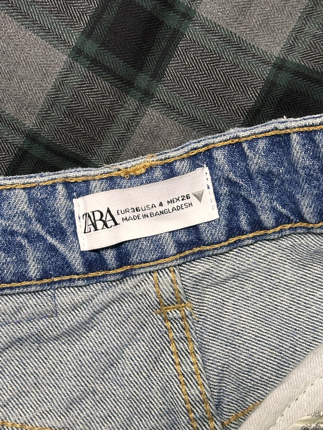 자라 데님 쇼츠 상품이미지4