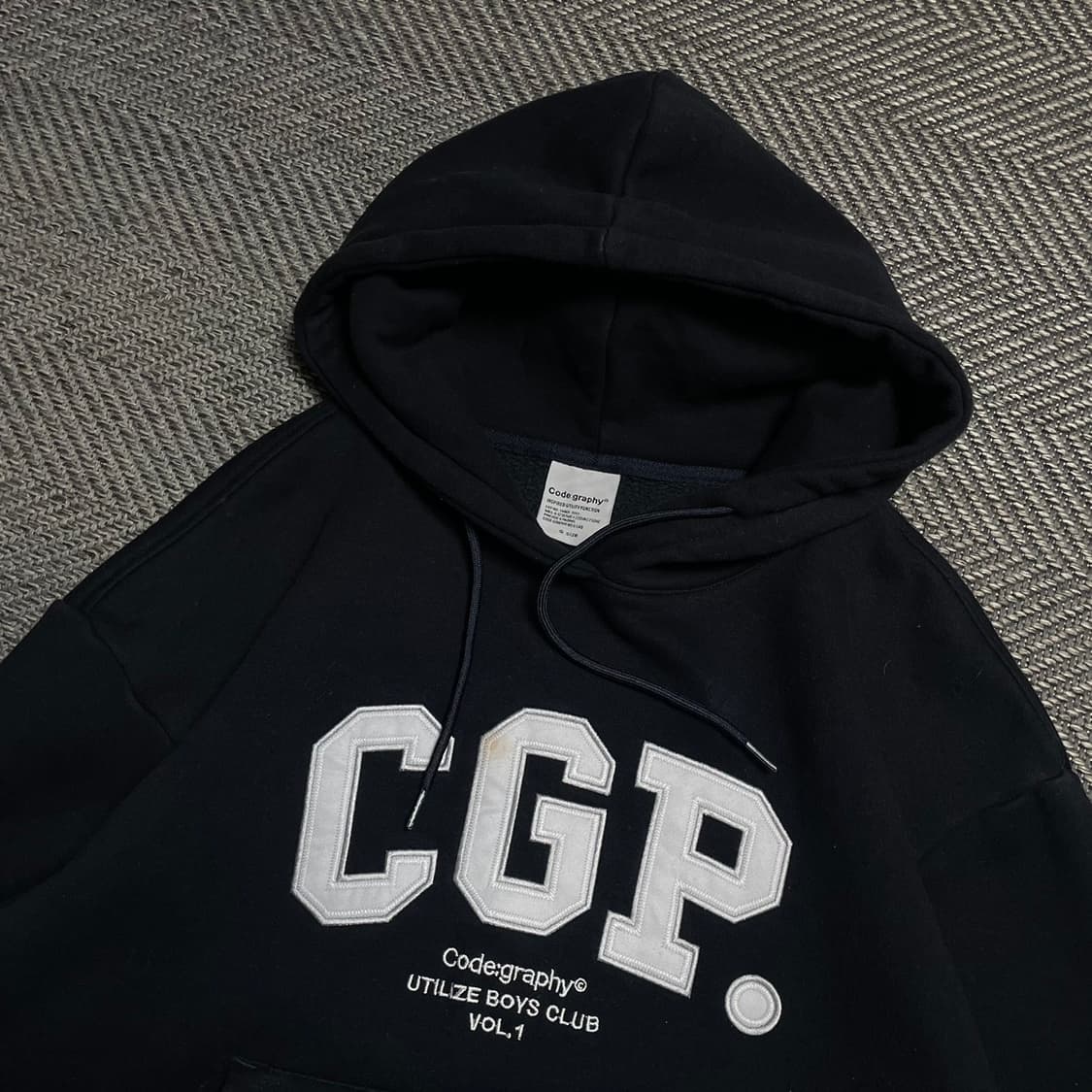 코드그라피 CGP 빅로고 스웻 후드 티셔츠o 5517 상품이미지4