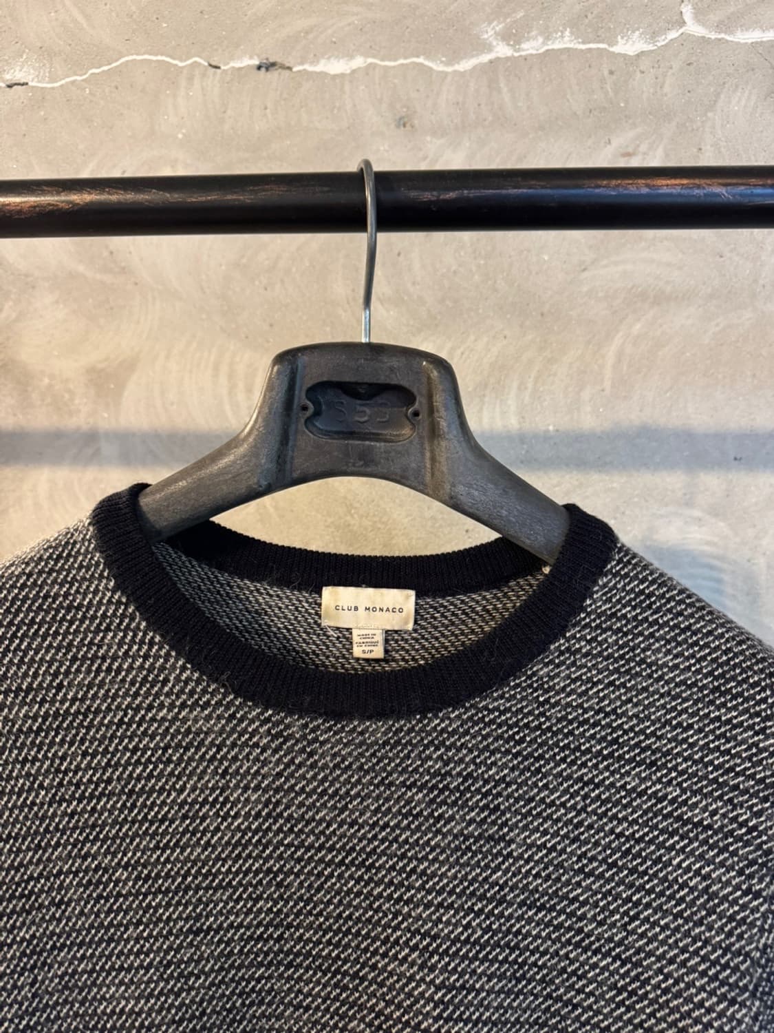 클럽모나코 크루넥 니트 100 상품이미지3