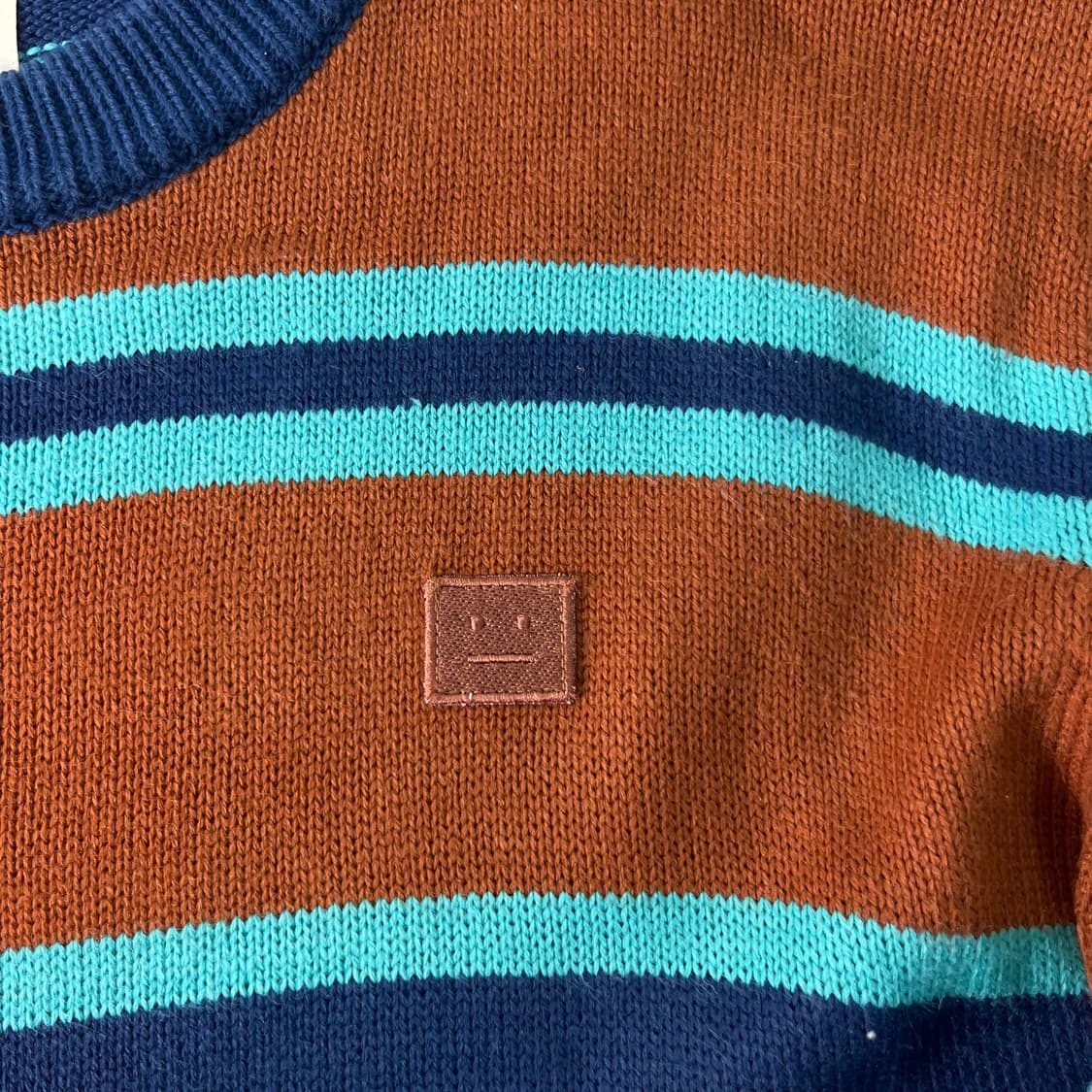 100 아크네 스튜디오 니마 페이스로고 스프라이트 니트 상품이미지3