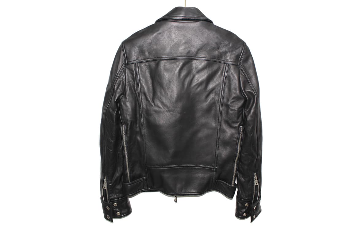 2000s JAPAN 램스킨 싱글레더 자켓 상품이미지7