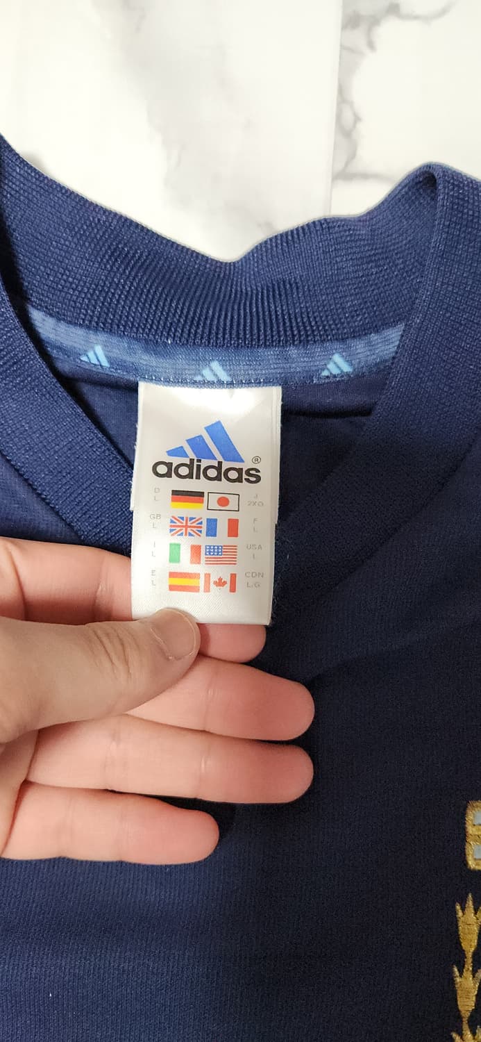 02-03 아디다스 아르헨티나 어웨이 유니폼 반팔No.19 CRESPO 상품이미지6