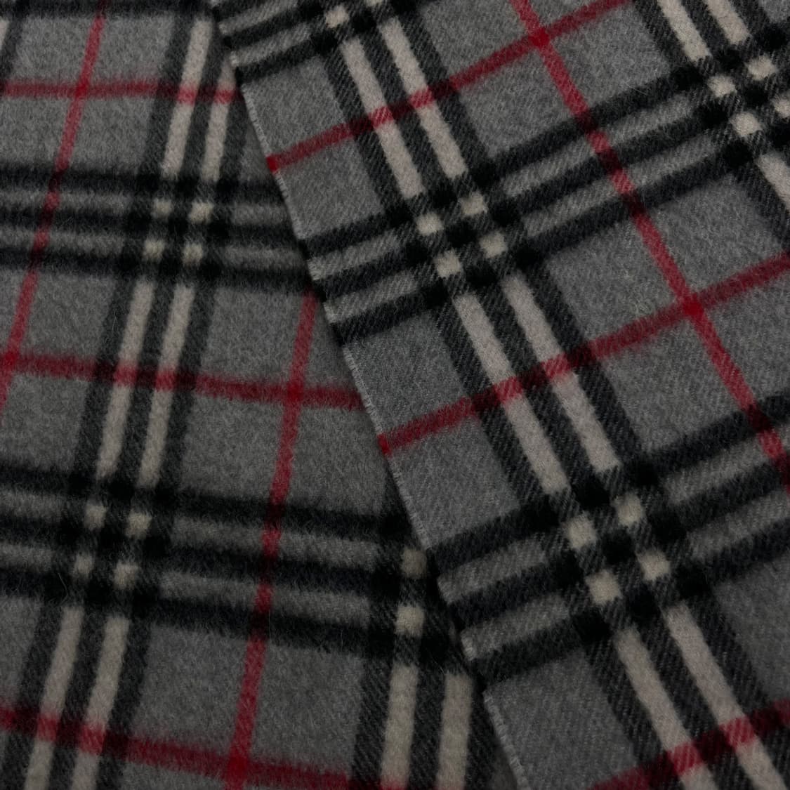 버버리 그레이 노바체크 캐시미어 머플러 상품이미지6