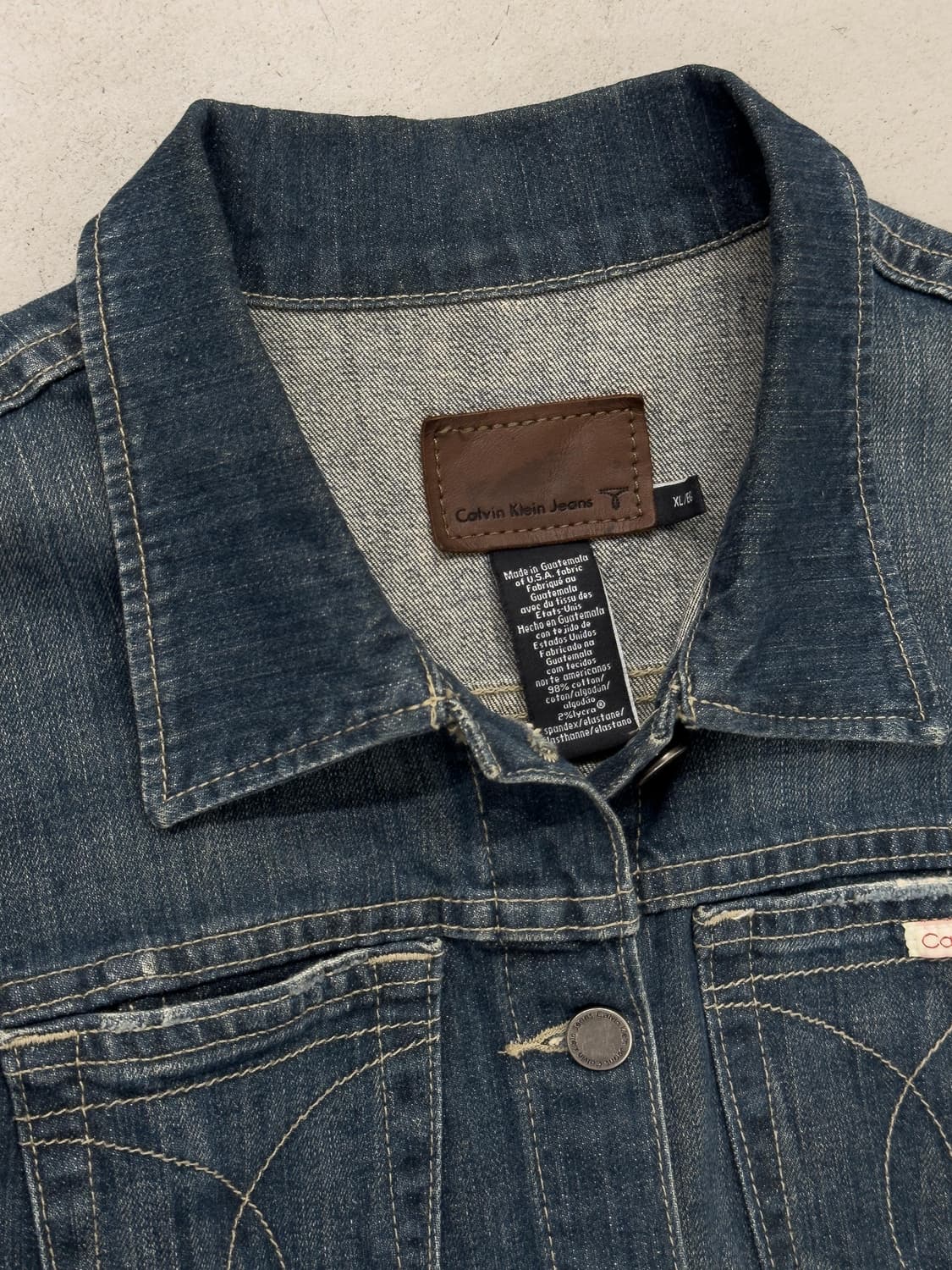 캘빈클라인 데님 자켓 상품이미지5