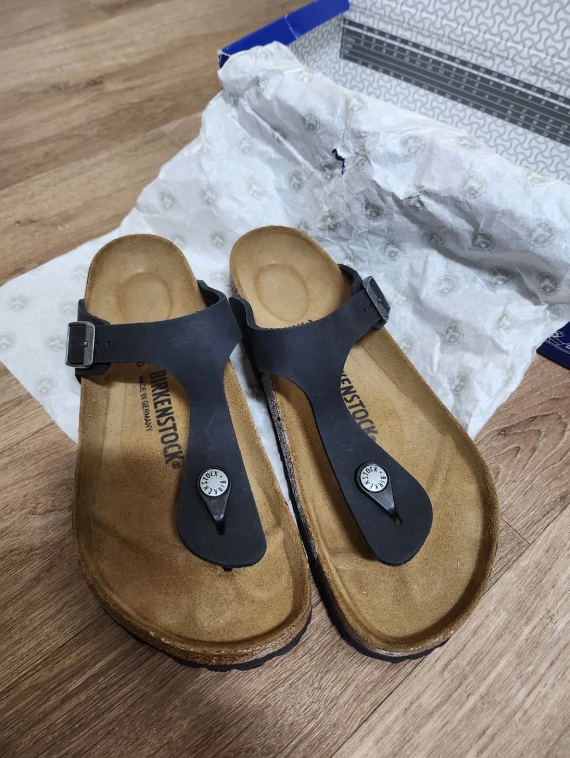 버켄스탁 지제 블랙 250mm 상품이미지2