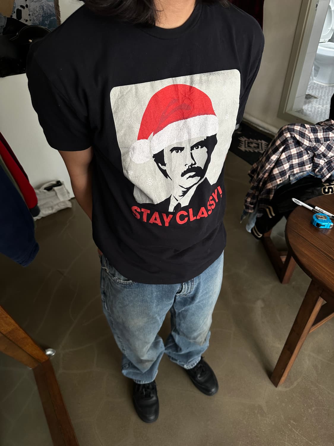 앵커맨 stay classy 그래픽 티셔츠 상품이미지1