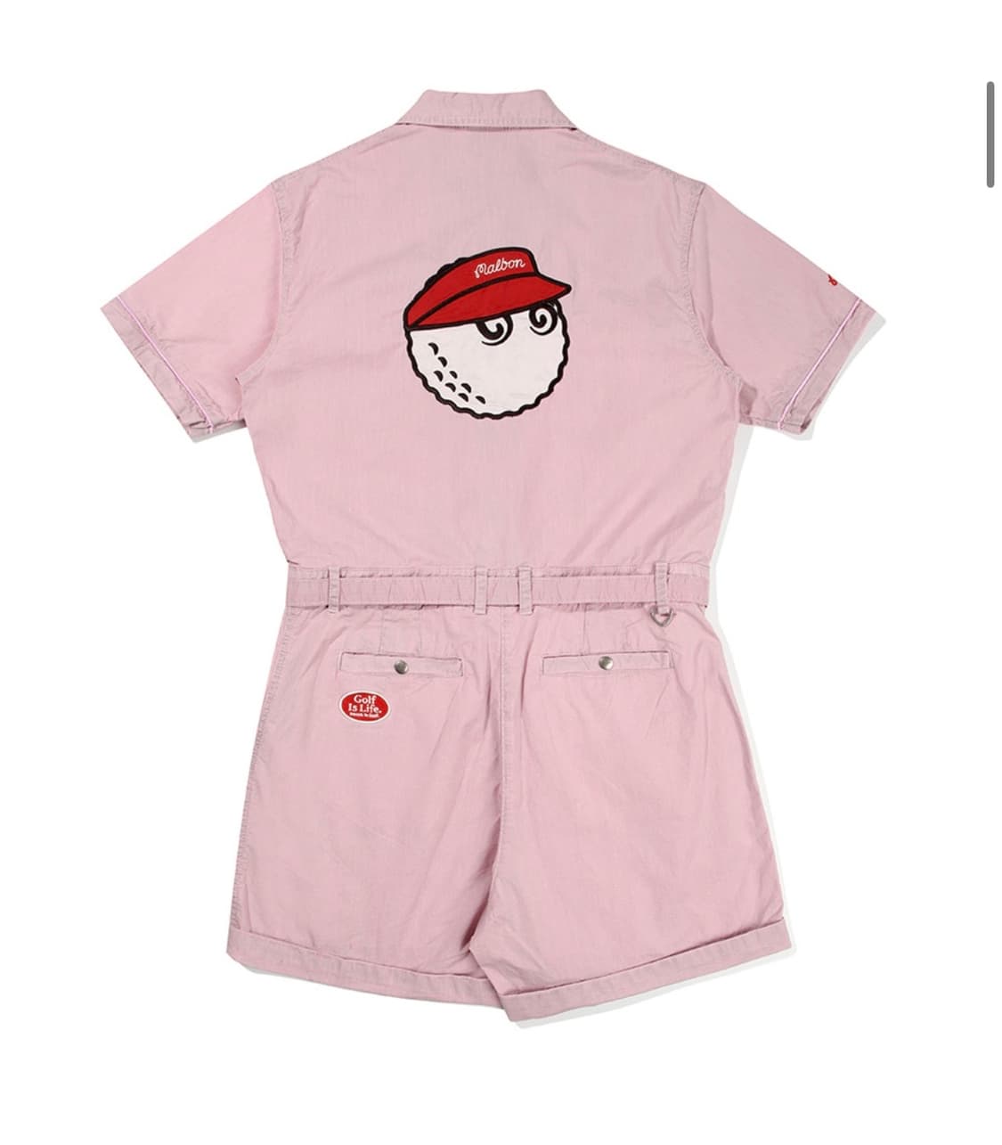 정품) 말본 여성 버킷 점프수트 핑크  S사이즈 상품이미지2