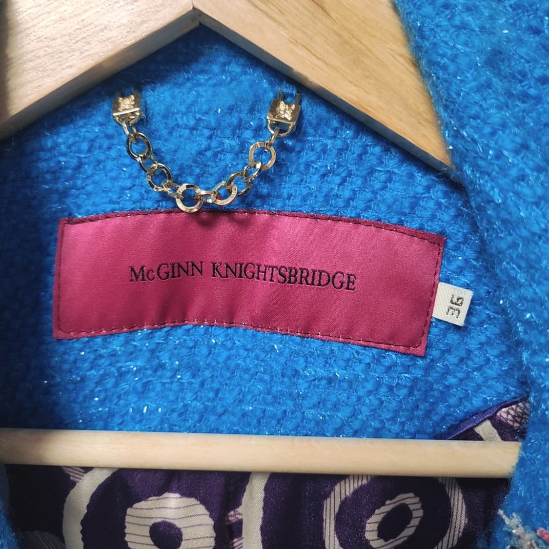 55사이즈 메긴 트위드 울 자켓 코트 상품이미지3