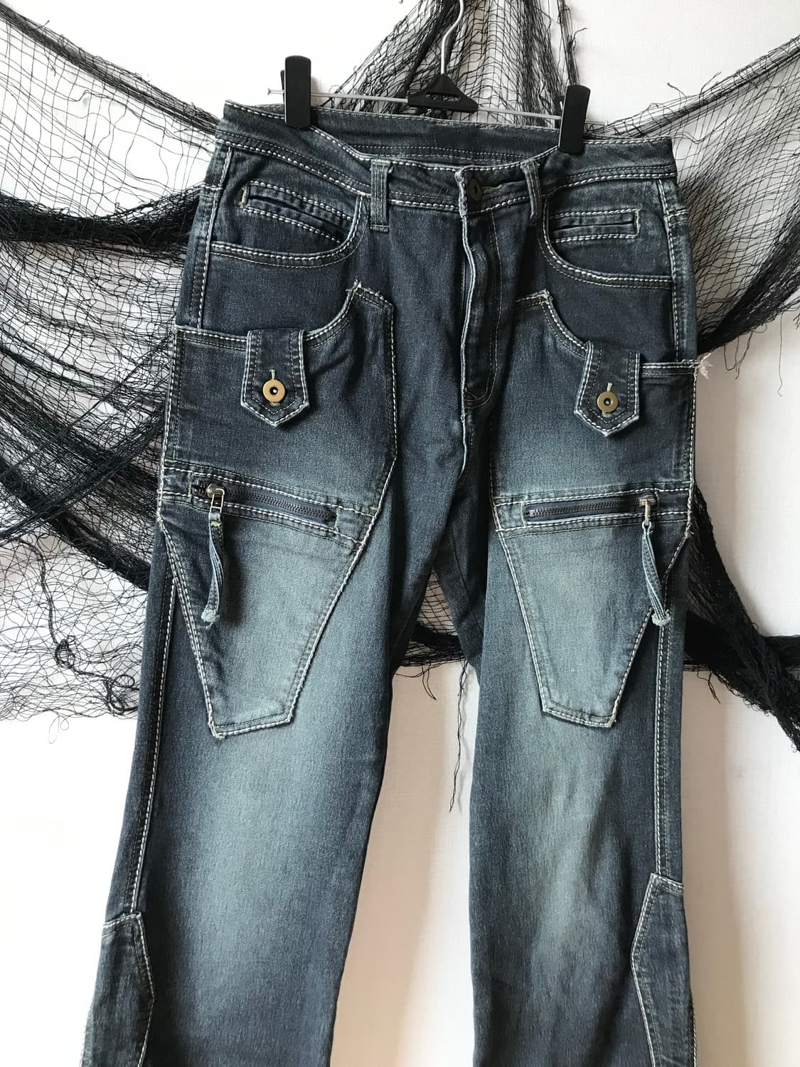 00s pocket zipper detailed bootscut deni 상품이미지2