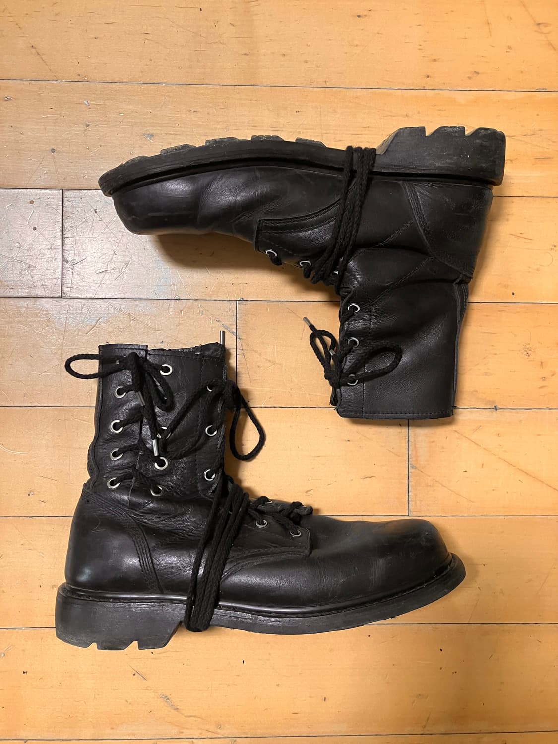 Alfredo bannister 알프레도 바니스터 더블 레이스업 부츠 상품이미지3