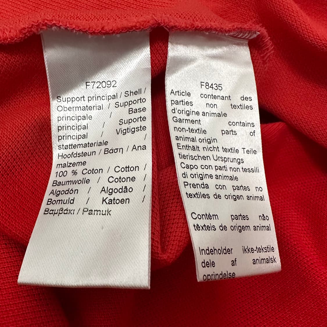 라코스테 여성 카라티 반팔티셔츠 레드 S 상품이미지8