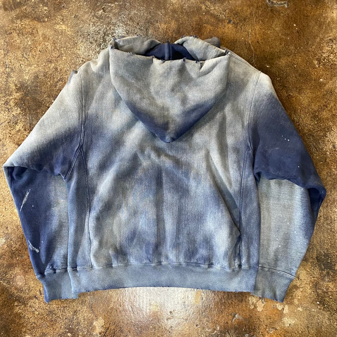 (M) 바우와우 BOWWOW HARD AGEING HOODIE 상품이미지5