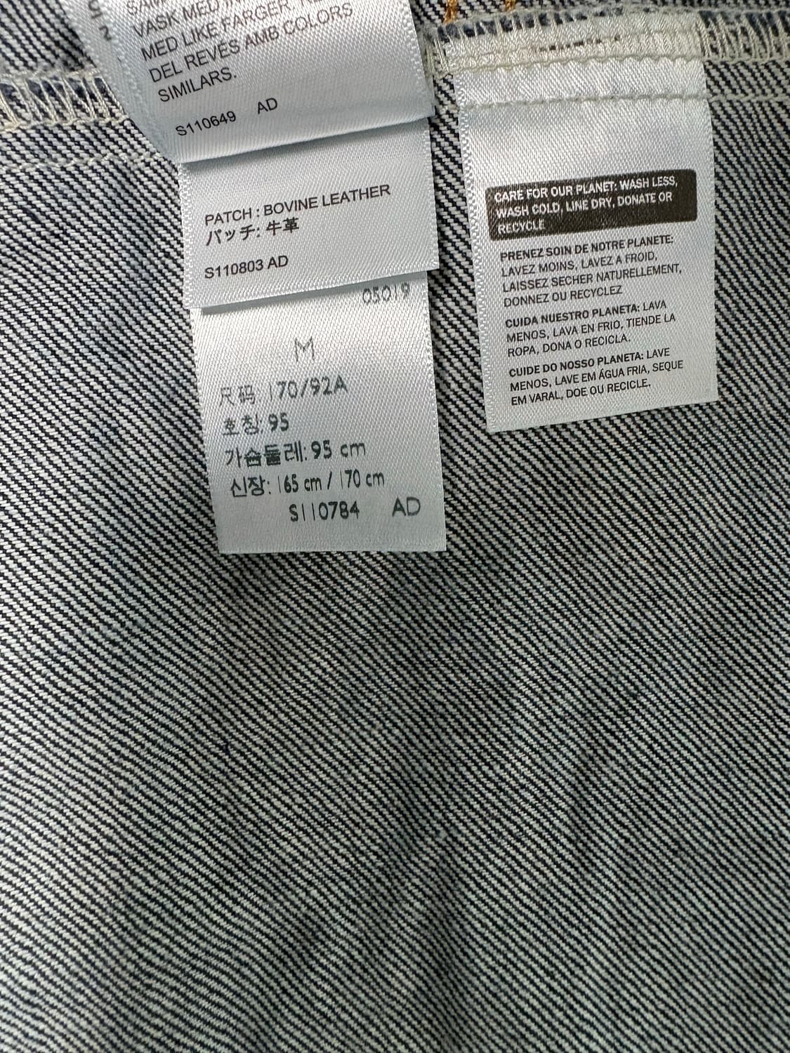 리바이스 타입 III 트러커 자켓 다크 인디고 상품이미지7