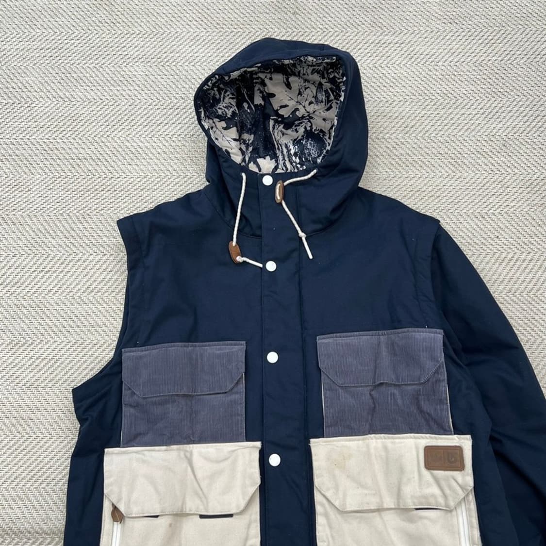 아디다스 버튼 소매탈착 윈터자켓 r2718 상품이미지5