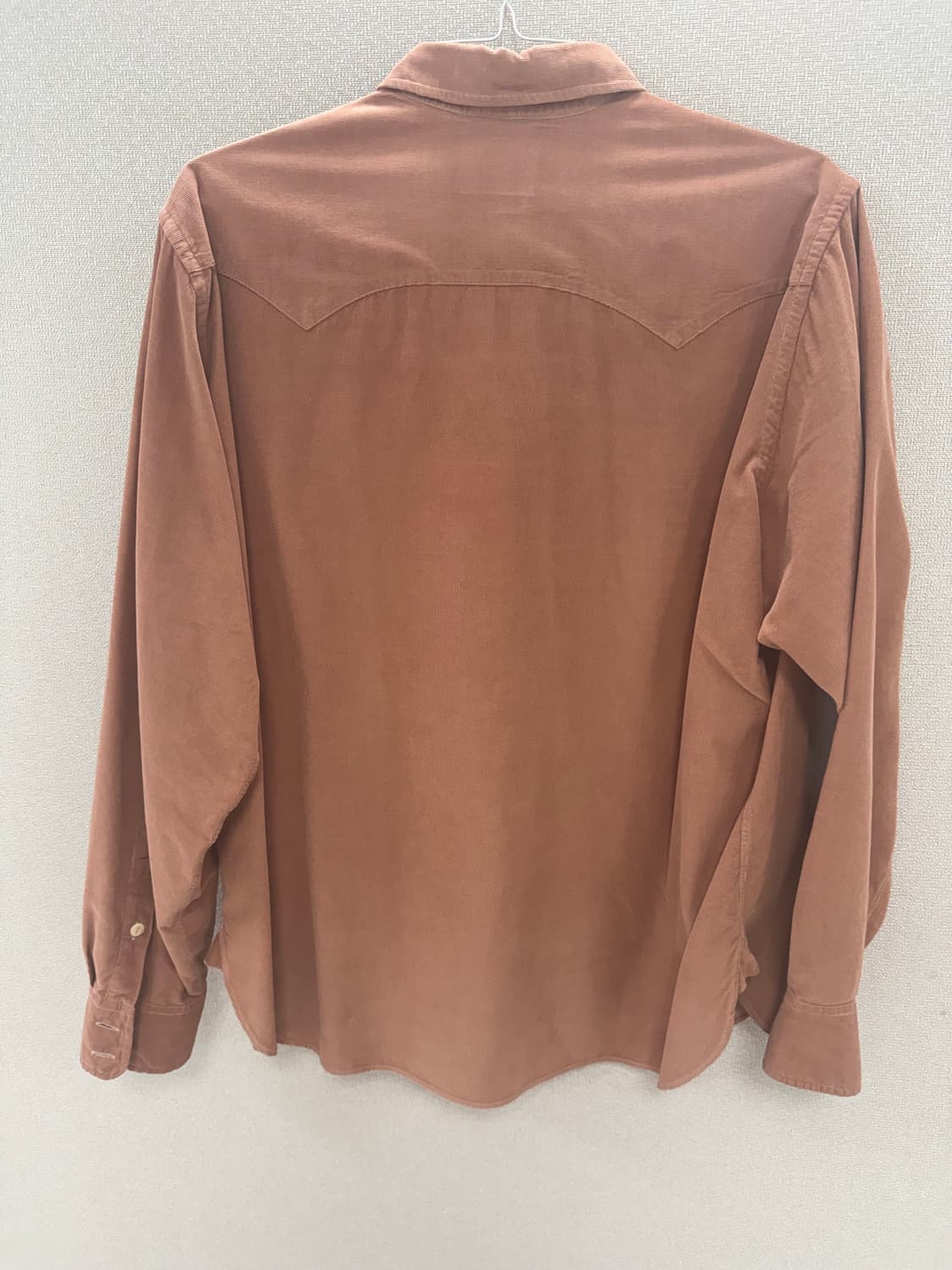 드레익스 워시드 레드 코듀로이 웨스턴 셔츠 XL 팝니다. 상품이미지4