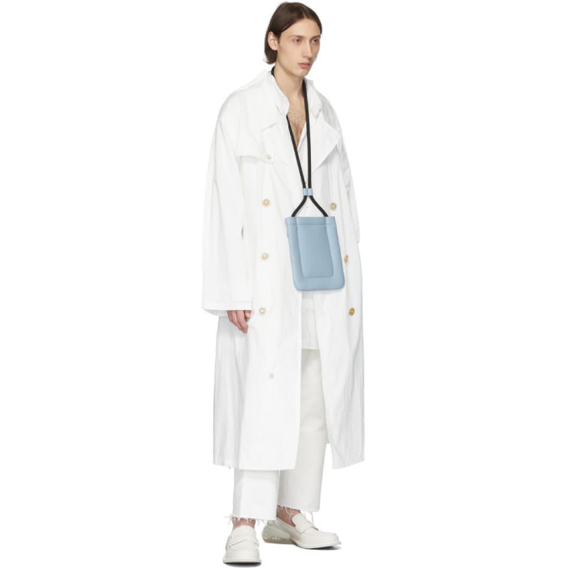 [새제품]마르지엘라 코트 오버사이즈 트렌치코트 더블코트 나일론 스티치 상품이미지2