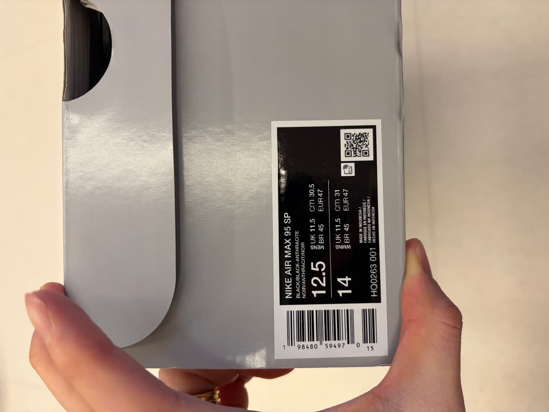 나이키 웍스아웃 X 에어맥스 95 305 사이즈 새상품 상품이미지4