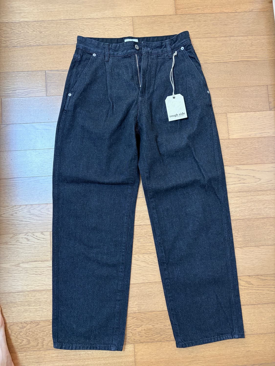 러프사이드 후드집업, 데님 상품이미지4