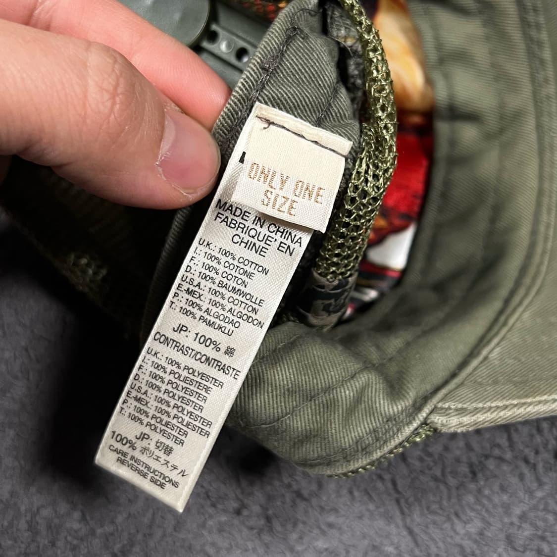 디젤 레터링 매쉬 볼캡 상품이미지7