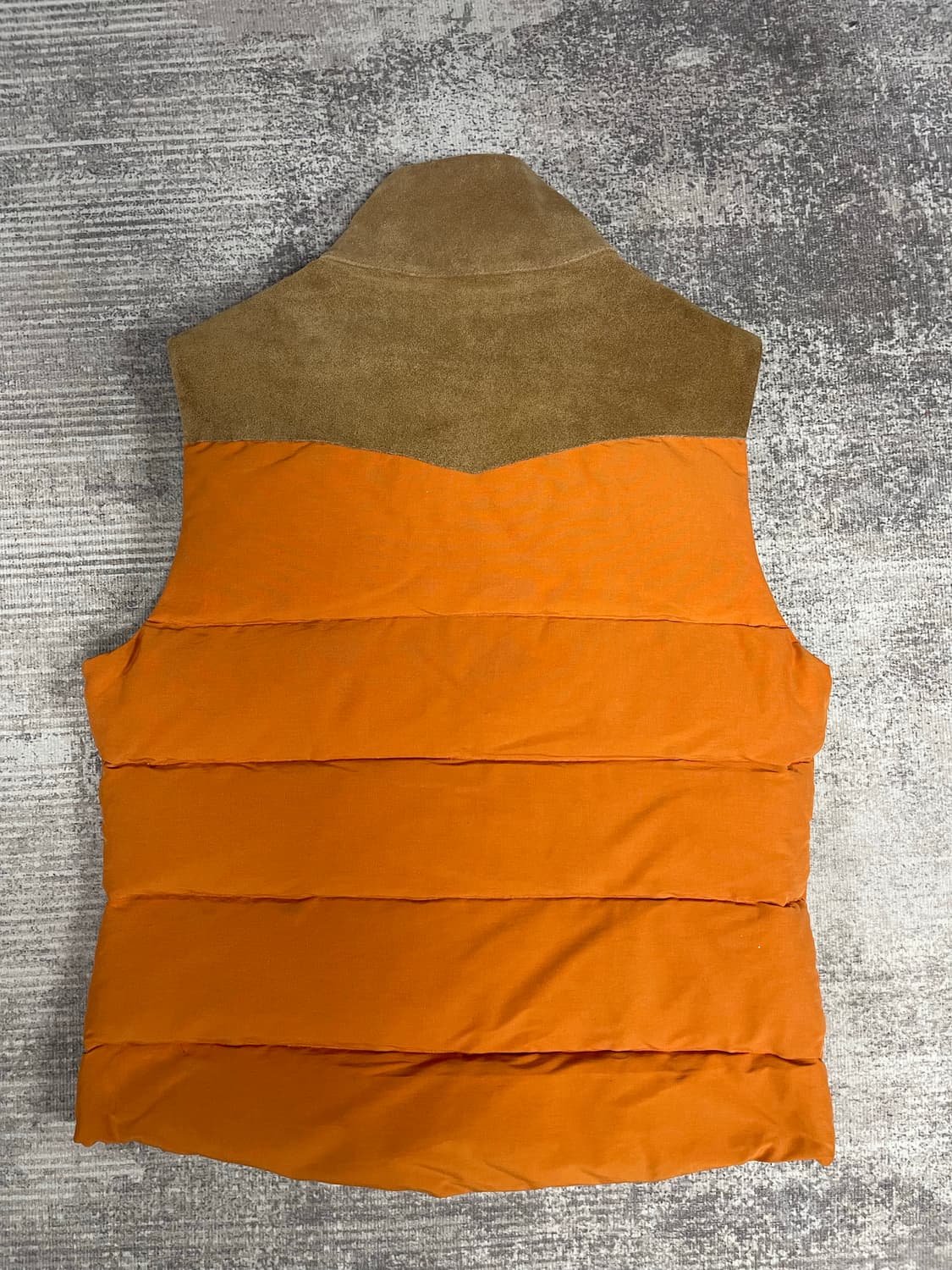 90s 스카치 소다 리얼스웨이드 배색 베스트 상품이미지6