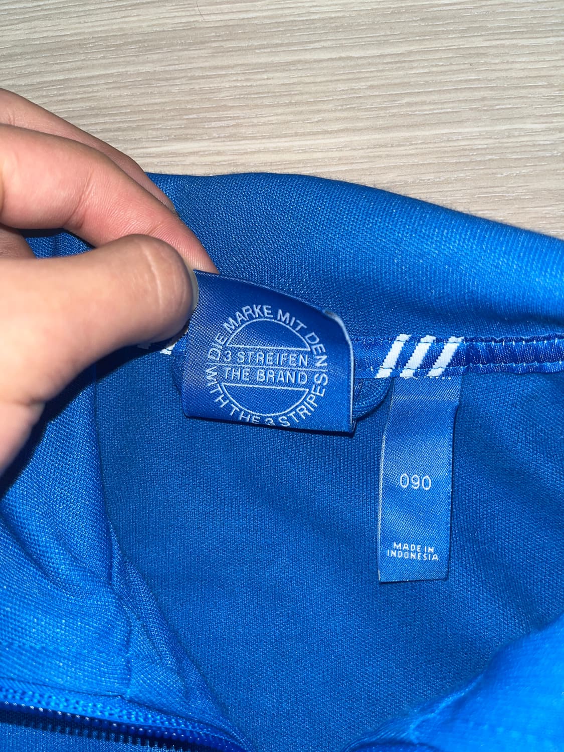 아디다스 유로파 져지 하늘색 상품이미지4