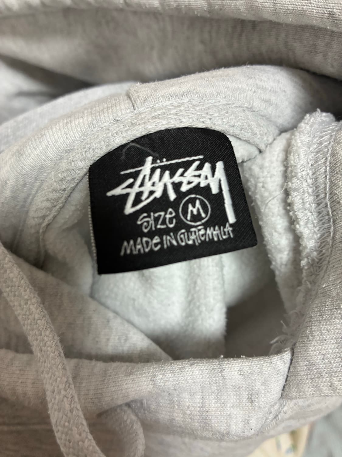 Basic Stussy Hoodie Ash Heather 2023 상품이미지6