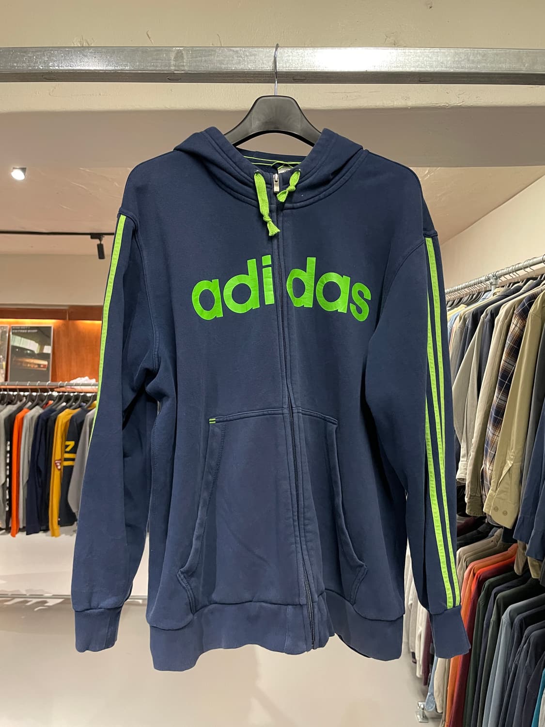 00s 아디다스 올드스쿨 후드집업 상품이미지3