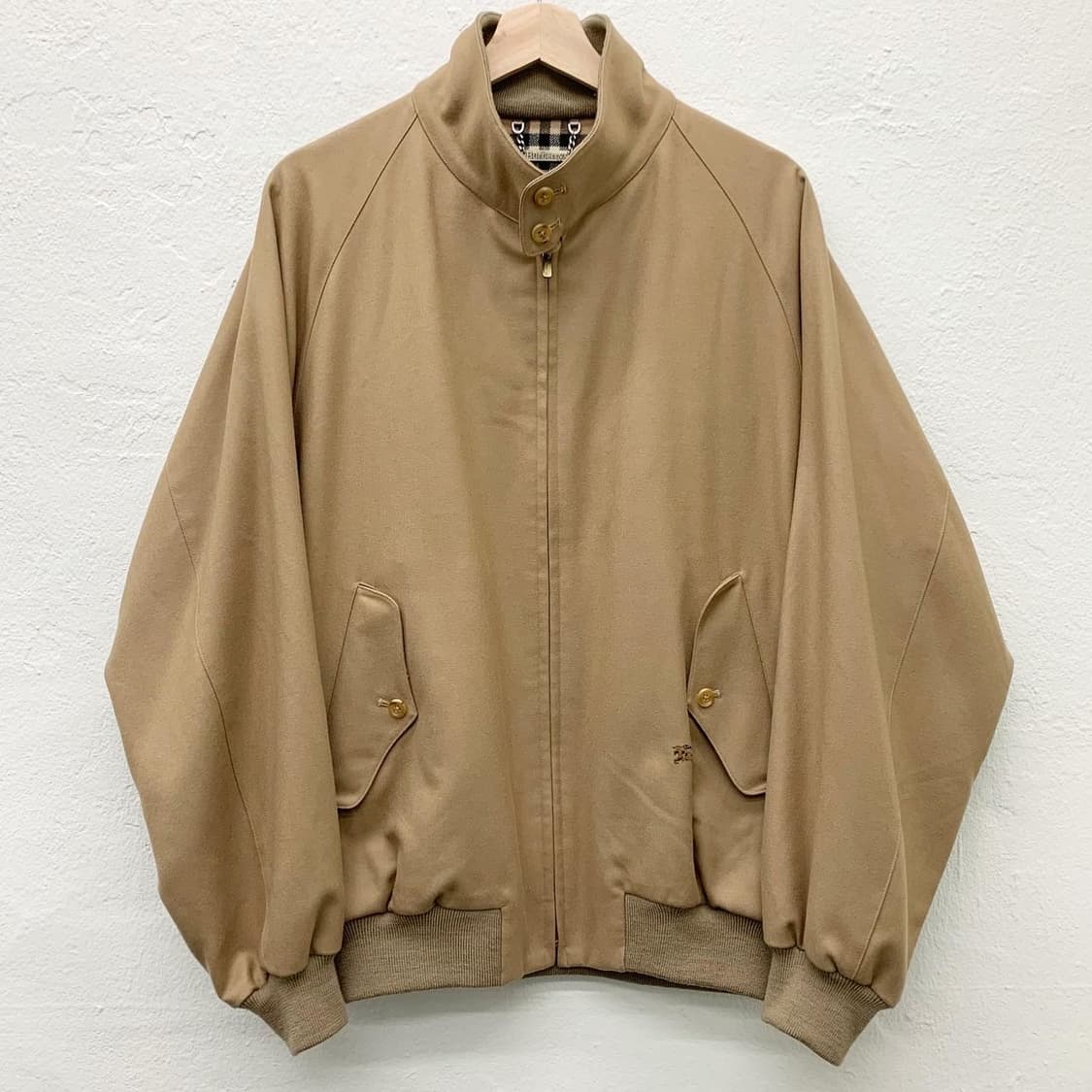 버버리 베이지 울 바라쿠타 해링턴 자켓 상품이미지2