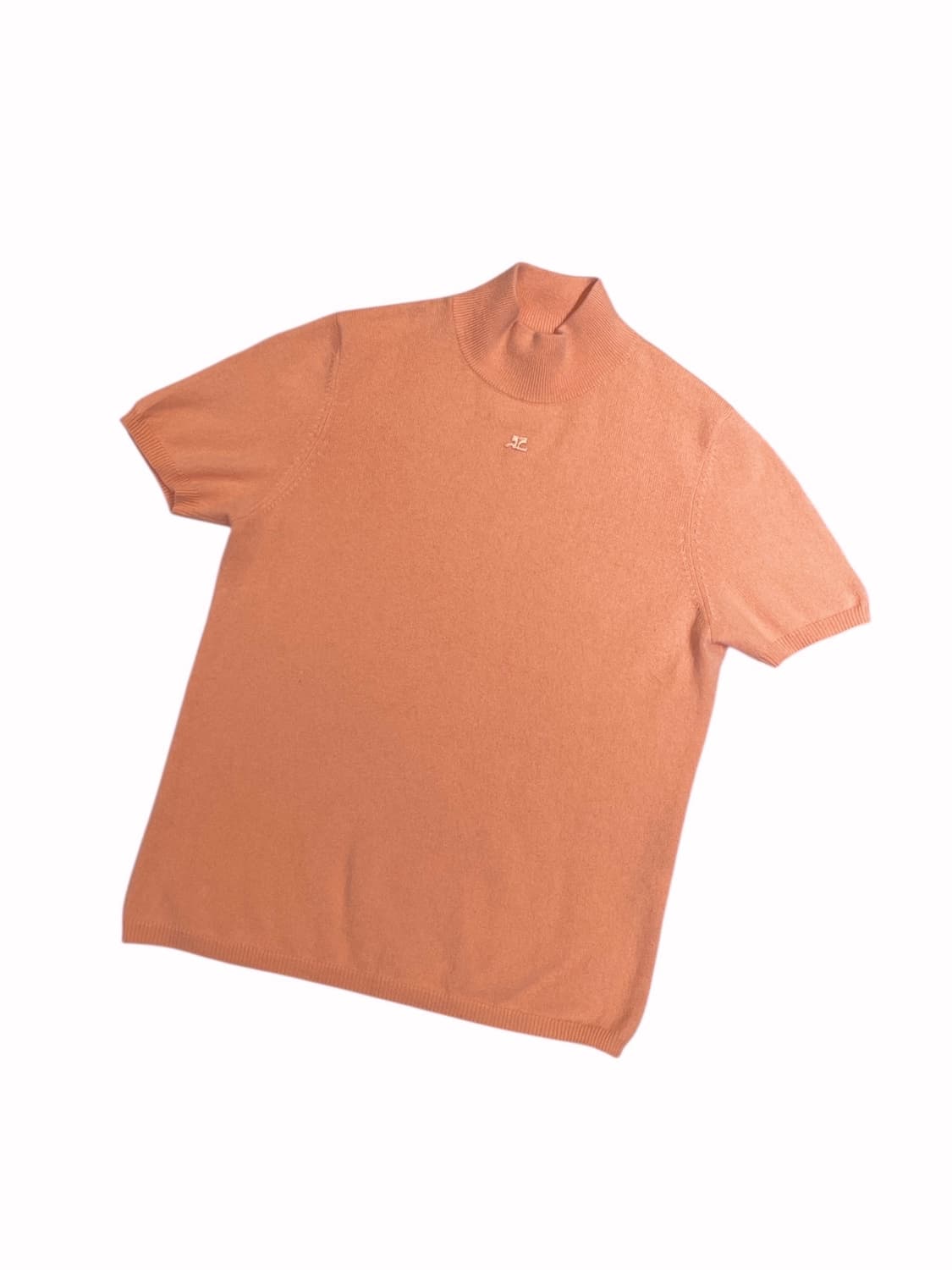 꾸레쥬 캐시미어 반목폴라 니트 상품이미지3