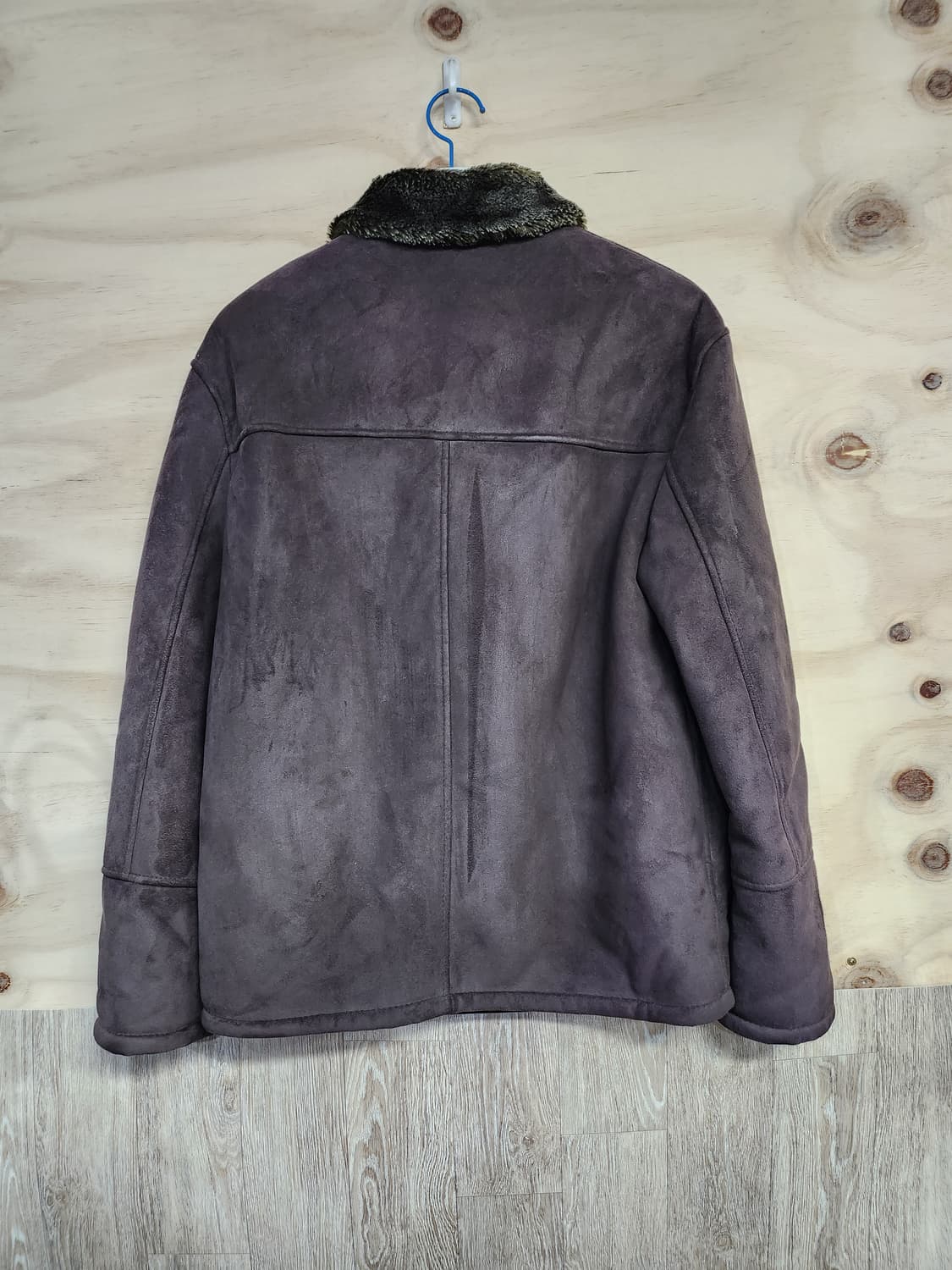 349) TBJ 스웨이드 퍼 카라 자켓 상품이미지3