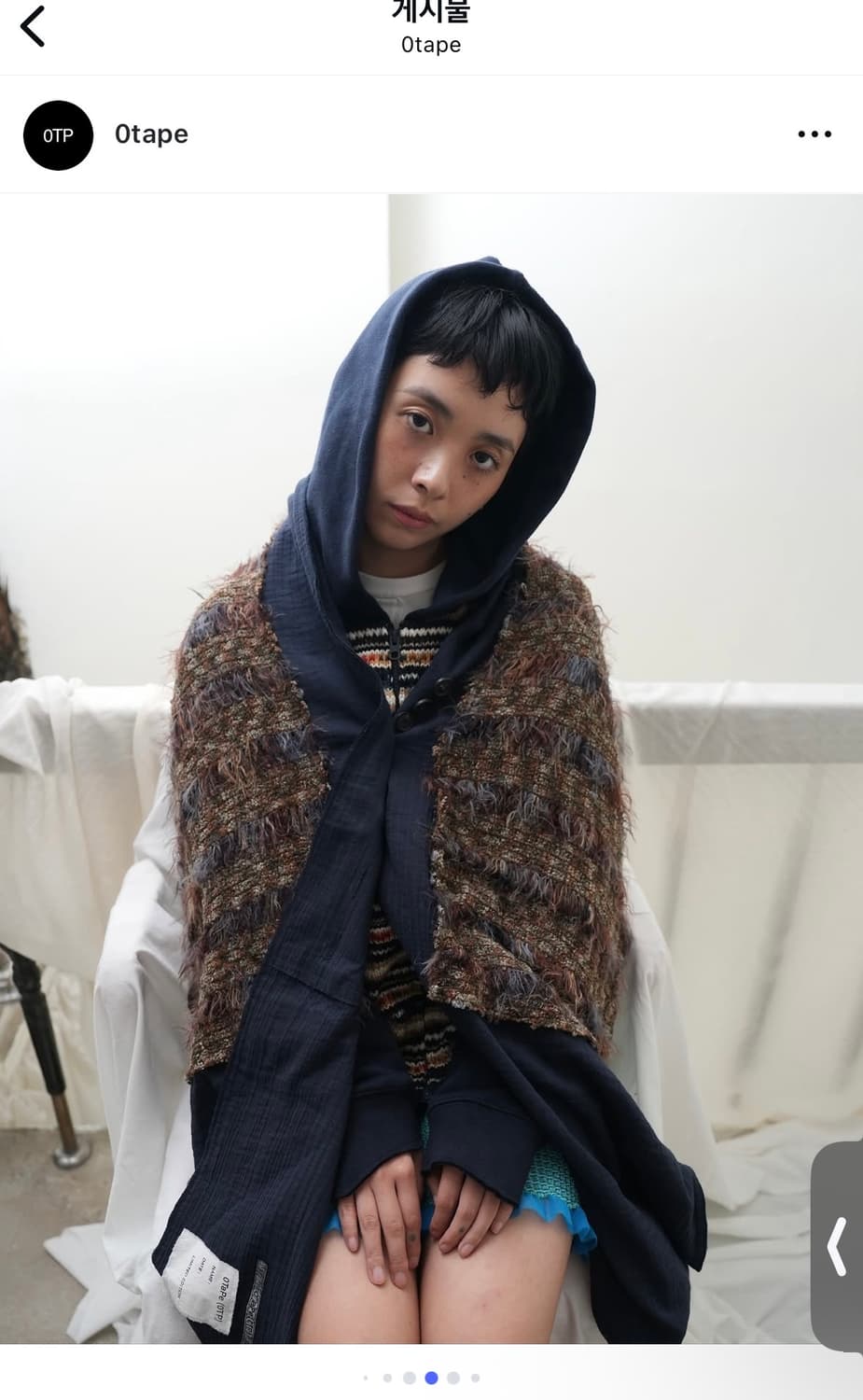공테잎 0tape 머플러 스커트 상품이미지2