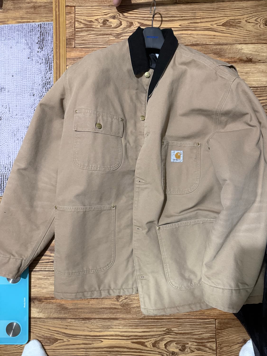 칼하트 초어 자켓 피넛 블랙 XXL 상품이미지2