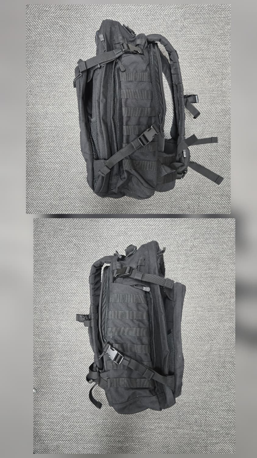 5.11 택티컬 러쉬72 블랙 백팩 상품이미지4