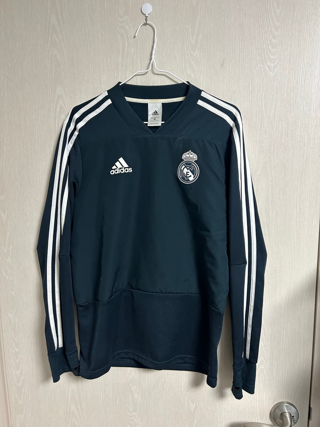 아디다스 레알마드리드 트레이닝 긴팔M사이즈 팜 상품이미지1