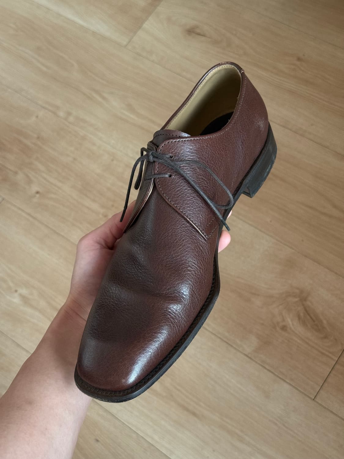 프라다 스퀘어 더비슈즈 285 상품이미지10