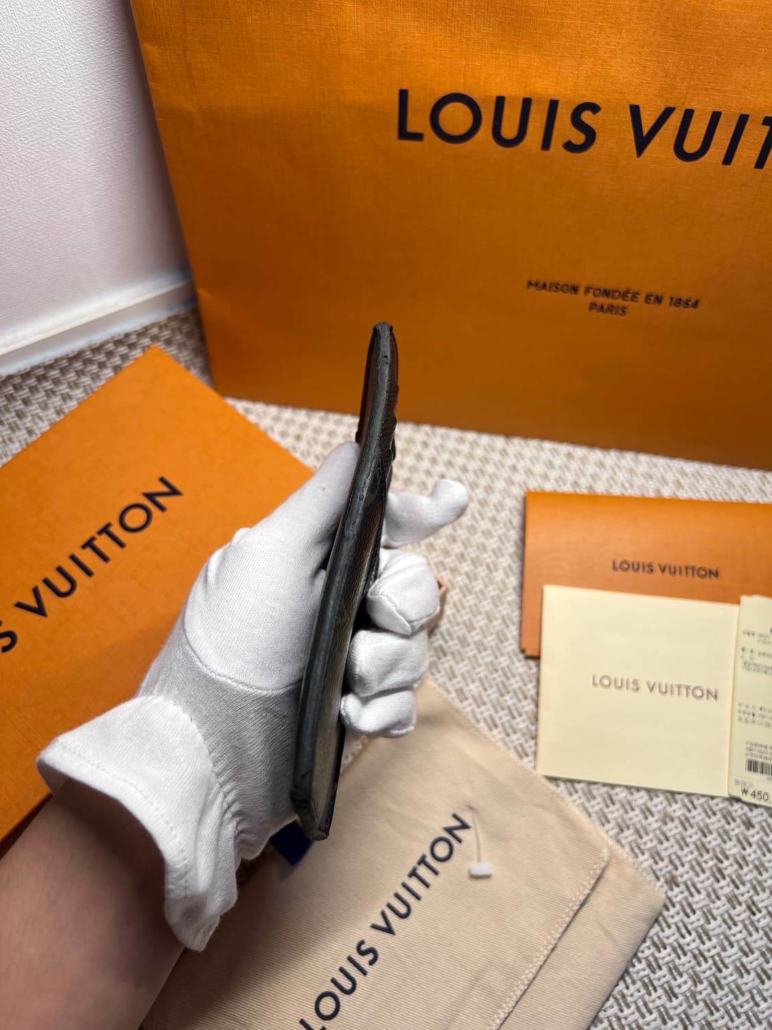 {풀구성/백화점판} 루이비통 코인 지퍼 카드지갑 상품이미지4