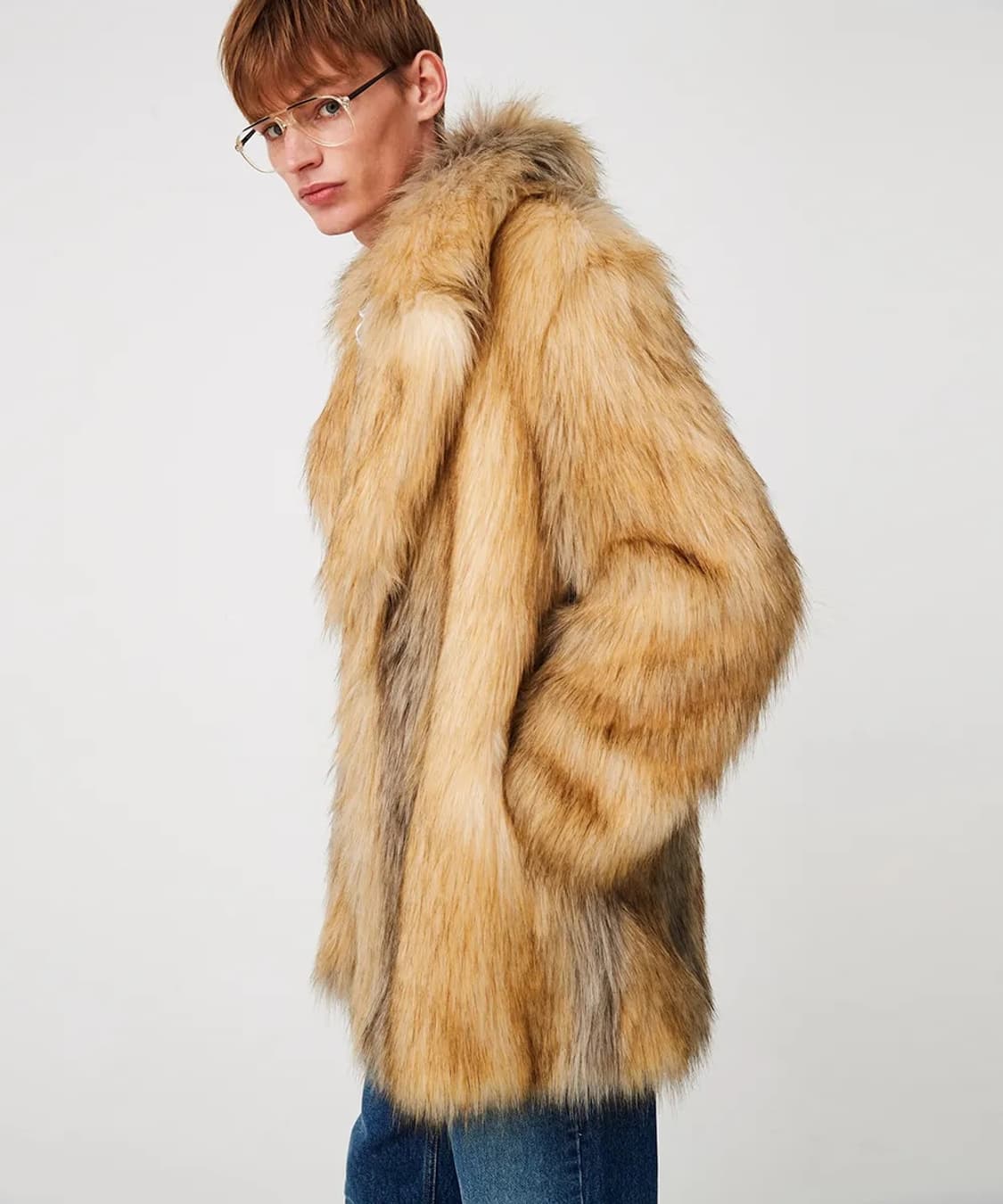 문선 Granny Fur coat 퍼자켓 상품이미지3