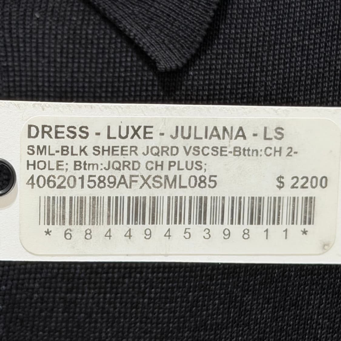 (A+/S) / 크롬하츠 크로스 무늬 실크 원피스 상품이미지10